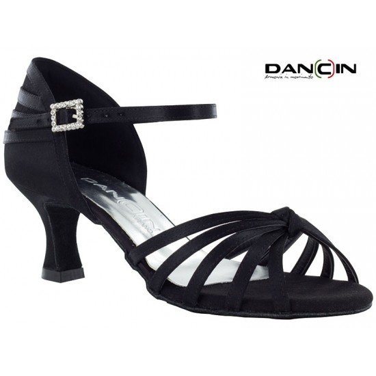 9732 Scarpa da ballo 5 fasce con nodino tc 5,5 cm 9732 Scarpa da ballo 5 fasce con nodino tc 5,5 cm