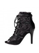 Stivale Heels in pizzo