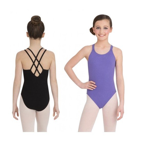 CC123C db strap cami leotard body con intreccio posteriore CC123C db strap cami leotard body con intreccio posteriore