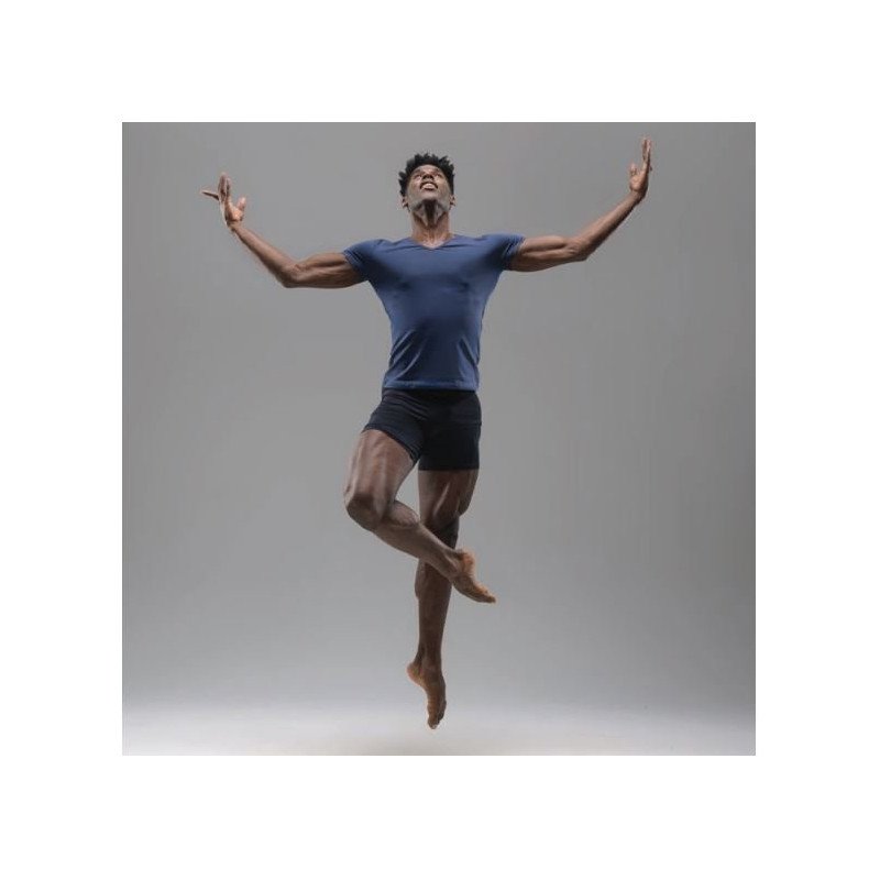 Germain - T-shirt con scollo a V Microfibra