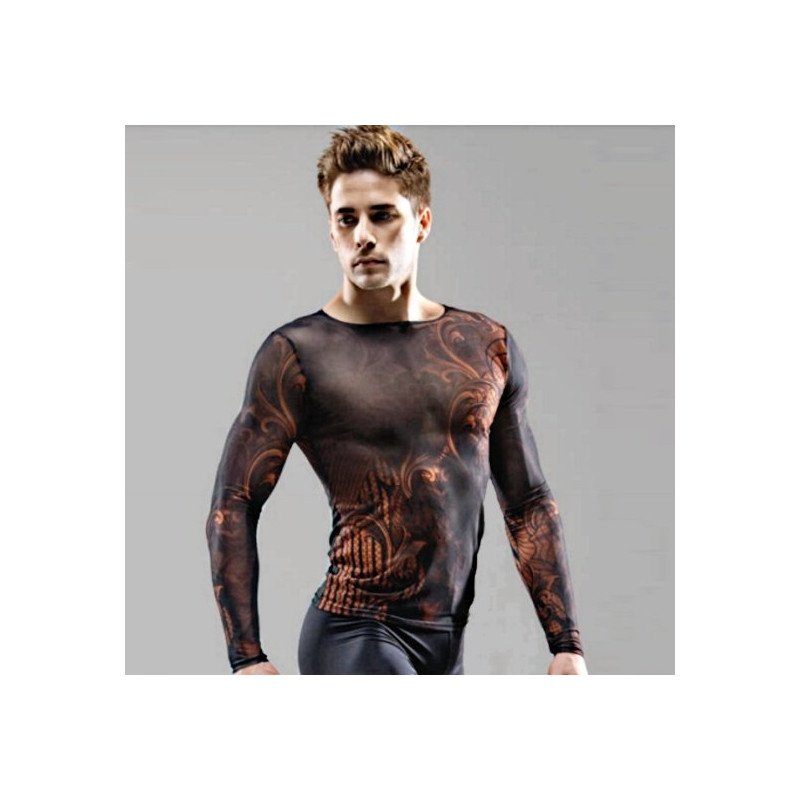 Luca - Maglia rete stampata