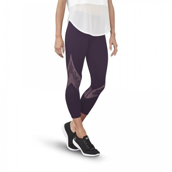 Panel de malla Saori para damas Legging Panel de malla Saori para damas Legging