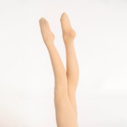 Collant con piedi bimba