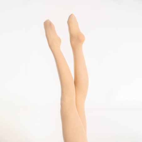 Collant con piedi bimba