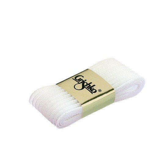 WHITE ELASICIZED TAPE (elastic retato) (white)