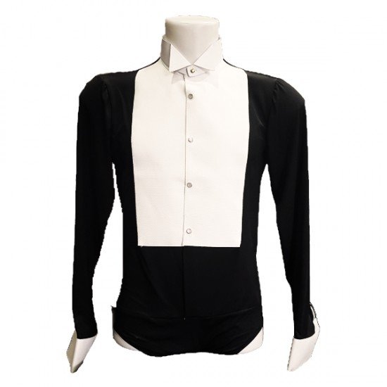 Camisa frac elastica con bodysuit