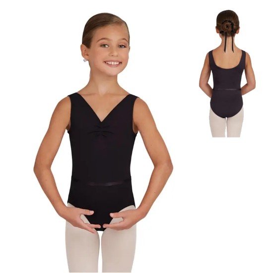 TC0002C Body with V-neck in front and belt - Girls